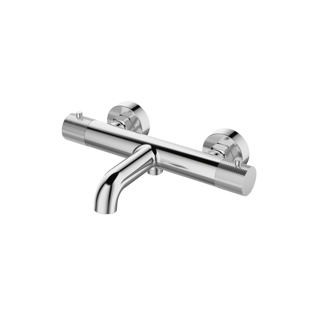 Θερμοστατική μπαταρία λουτρού JOAN Brass Patern 29903-2-624A-BP KARAG