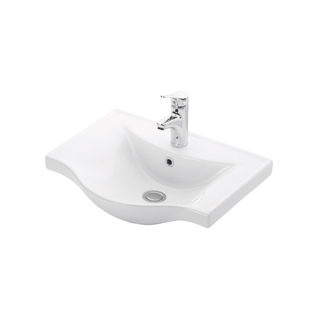 Νιπτήρας αναρτώμενος BASIC 7055 KARAG 55x45x17,5cm