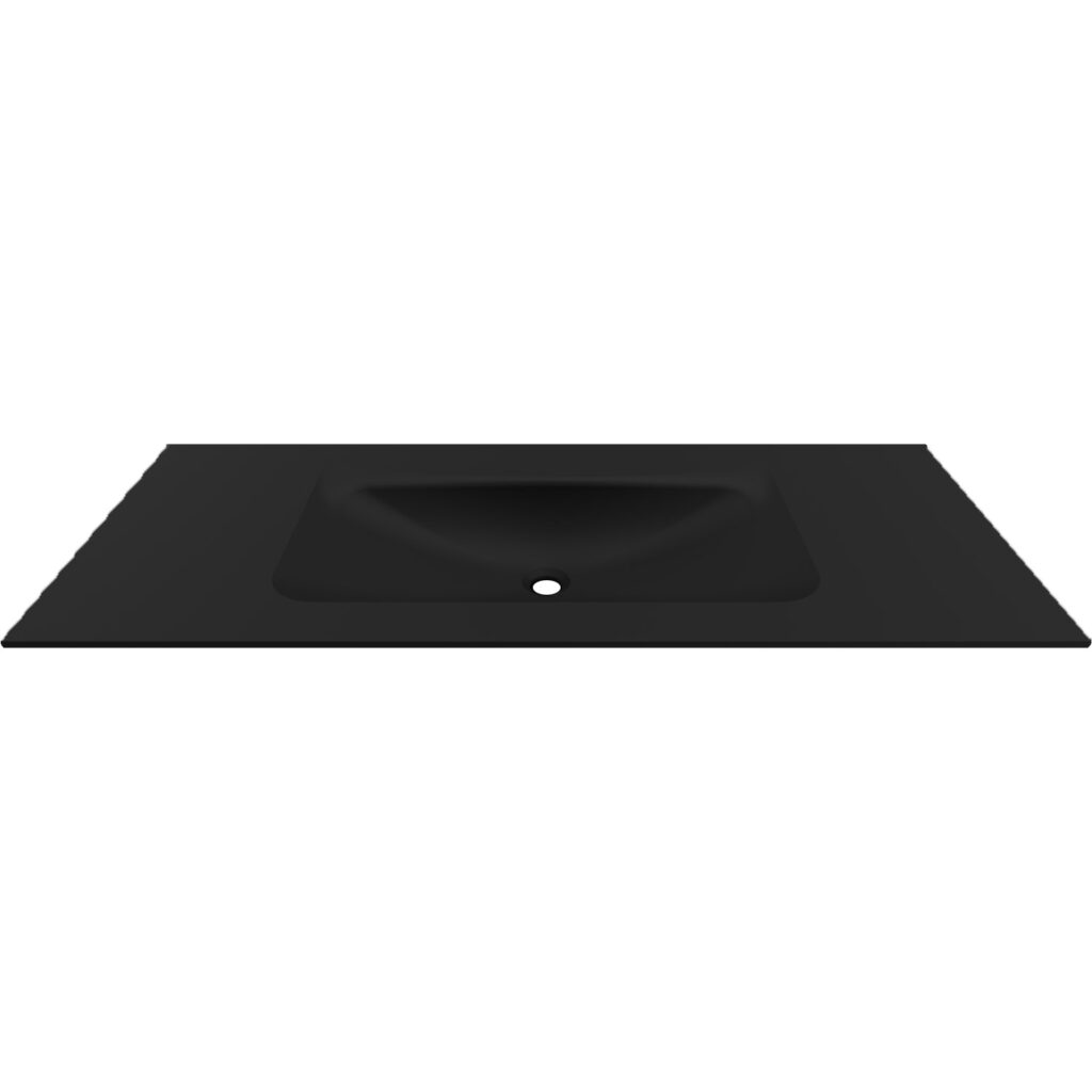 Νιπτήρας επίπλου μονός ANIM 120 Black BDVIV120BK46 KARAG 120,5x46,5x12cm
