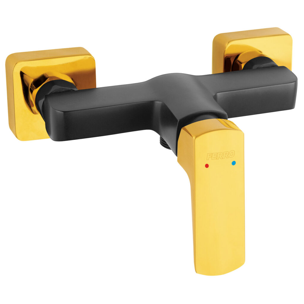 Μπαταρία ντους VITTO Black-Gold BVI7VLBLG FERRO