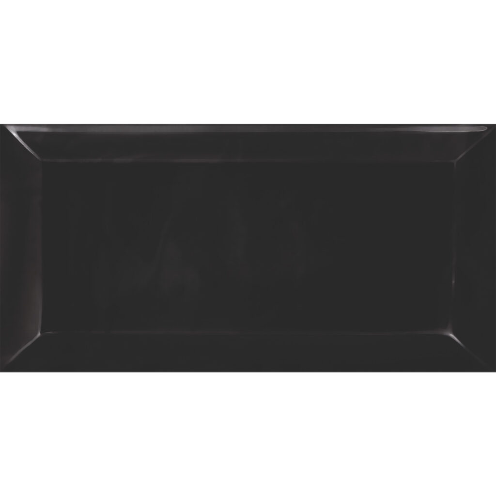Πλακάκι METRO BIZOUTE Black KARAG 10x20cm