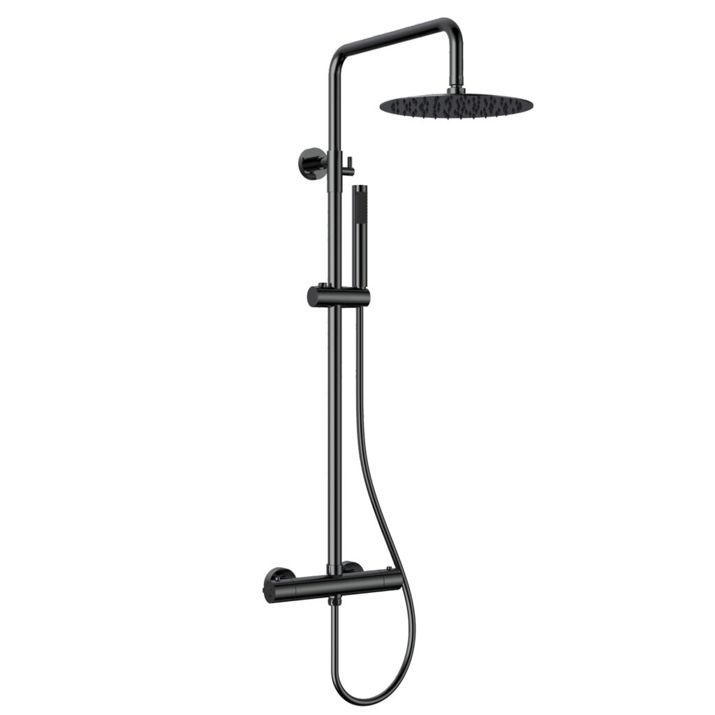 Θερμοστατική μπαταρία σταθερού ντους ARTEMIS Nero SC418M 1231 KARAG